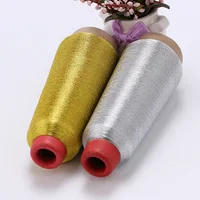 Manual Bright Silk Gold & Silver Embroidery Thread 150D 3600M – Metallic Silk Thread for Computer Embroidery & Cross Stitch DIY - Image 2