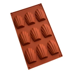 Nonstick Shell-Shaped Silicone Madeleine Baking Mold (Style B)