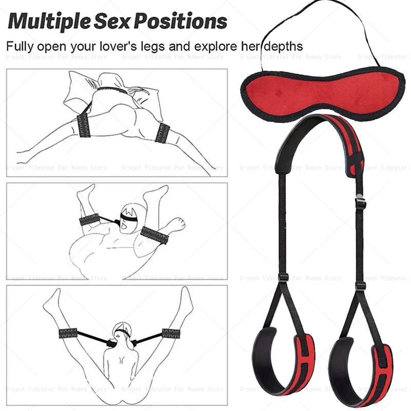 Adult Bdsm Bondage Sex Toys For Women Couples Slave Erotic Products Open Legs Slave Harness Furniture Sex Swing Erotic Shop