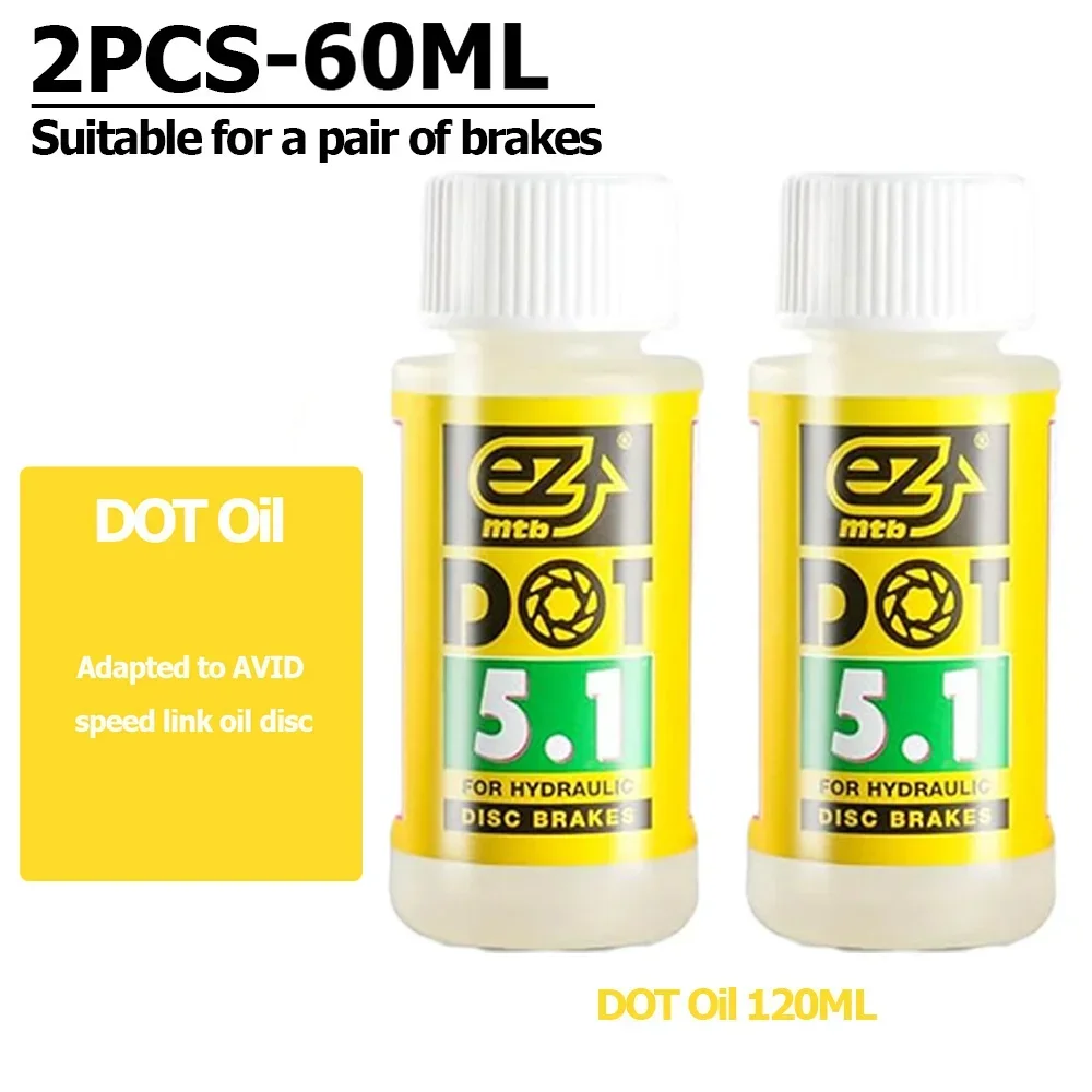 Premium Bicycle Hydraulic Disc Brake Mineral Oil Bleed Kit - Universal Brake Repair Tool