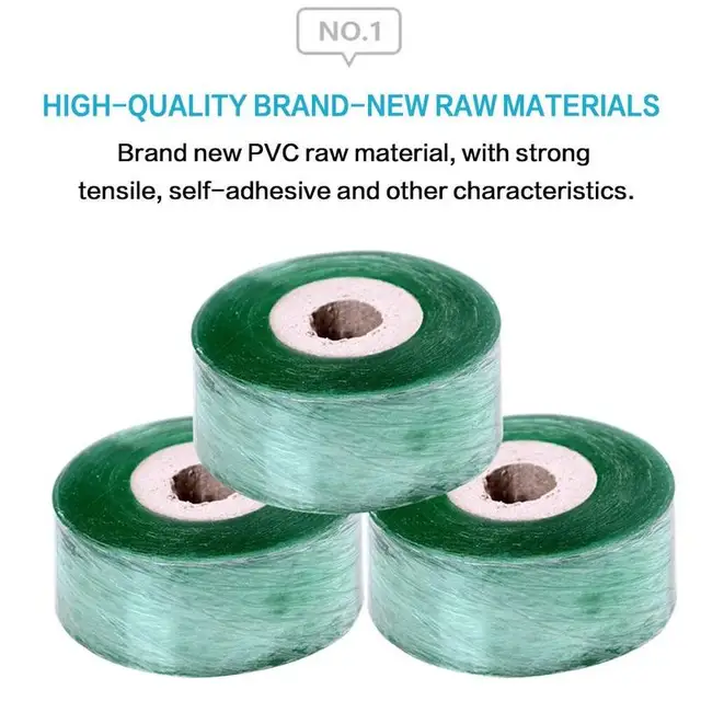 PE Grafting Tape Film Stretchable Self-adhesive Garden Tree Roll Tape Plants Seedlings Vine Tomato Grafting Accessories 3