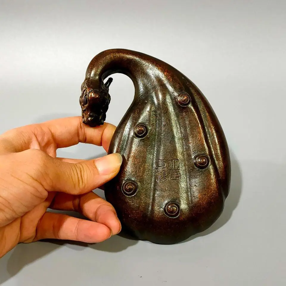 

Antique miscellaneous bronze brush washing desktop postage