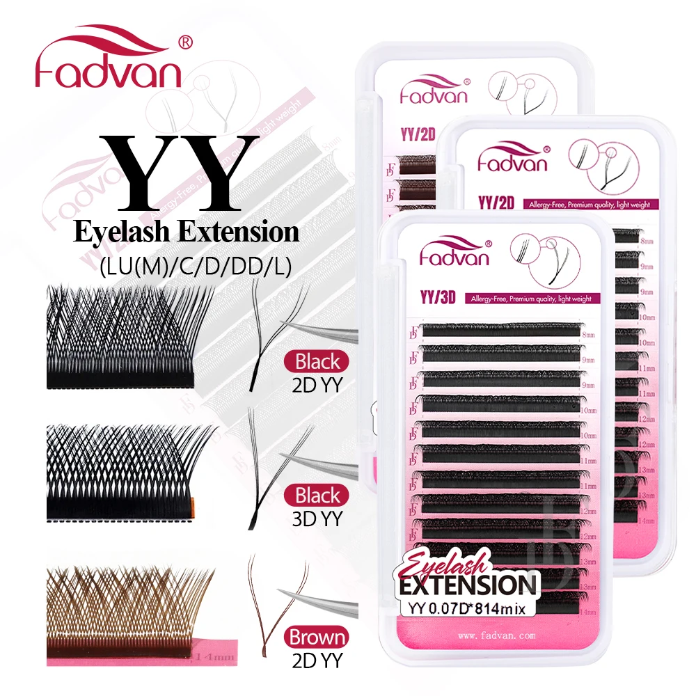 Enhanced Faux Mink Premade Volume Fan Eyelash Extensions - Natural Soft 8-15mm