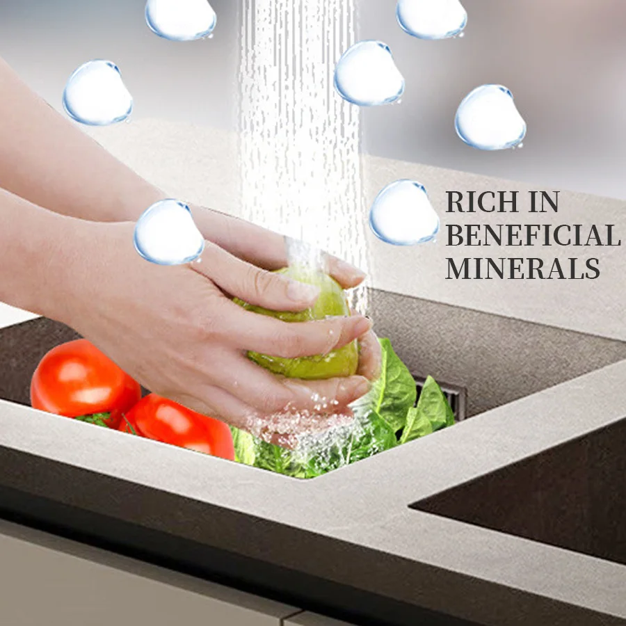 Description Picture 3 of item1Pc itchen Sink Water Filter Faucet-5 Level Water Filtration with Reusable Ceramic Filter t hat Compatible with Standard Faucets
