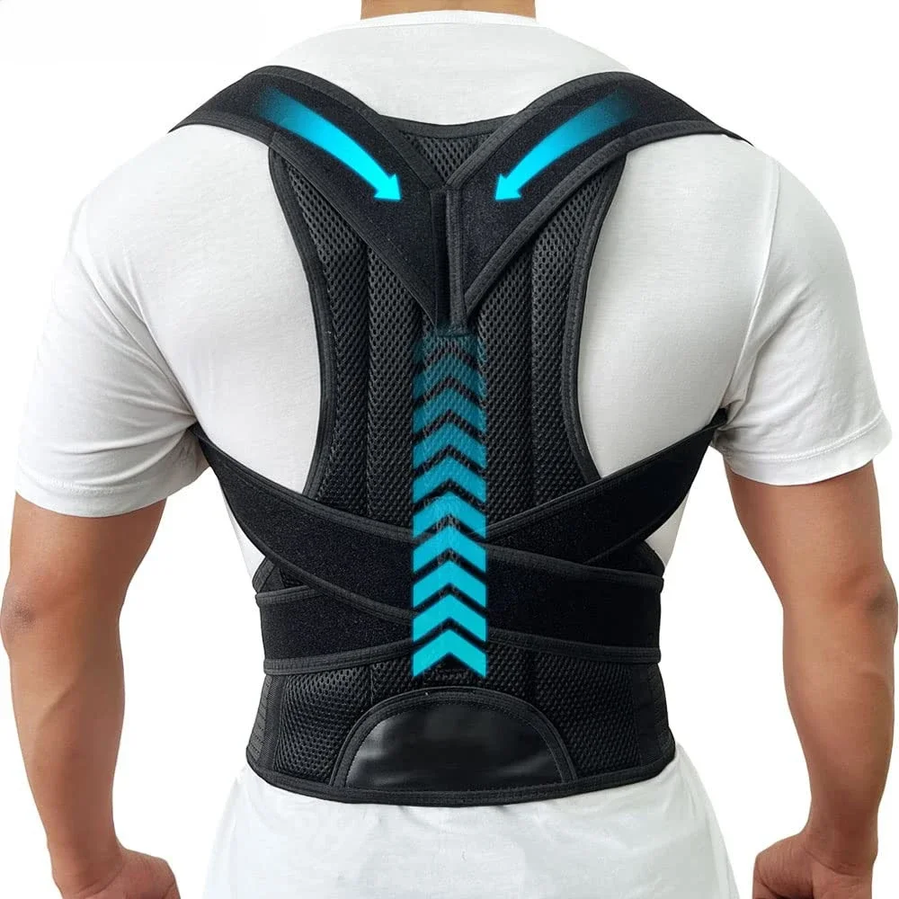 Back Brace Posture Corrector For Women & Men Back Straightener Scoliosis and Hunchback Correction Adjustable Posture Trainer posture corrector