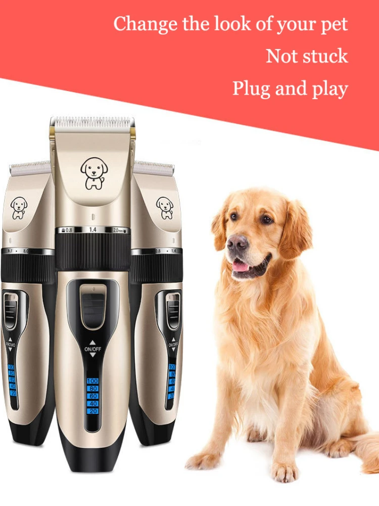 

Dog Clipper Dog Hair Clippers Grooming (Pet/Cat/Dog/Rabbit) Haircut Trimmer Shaver Set Pets Cordless Rechargeable Professional