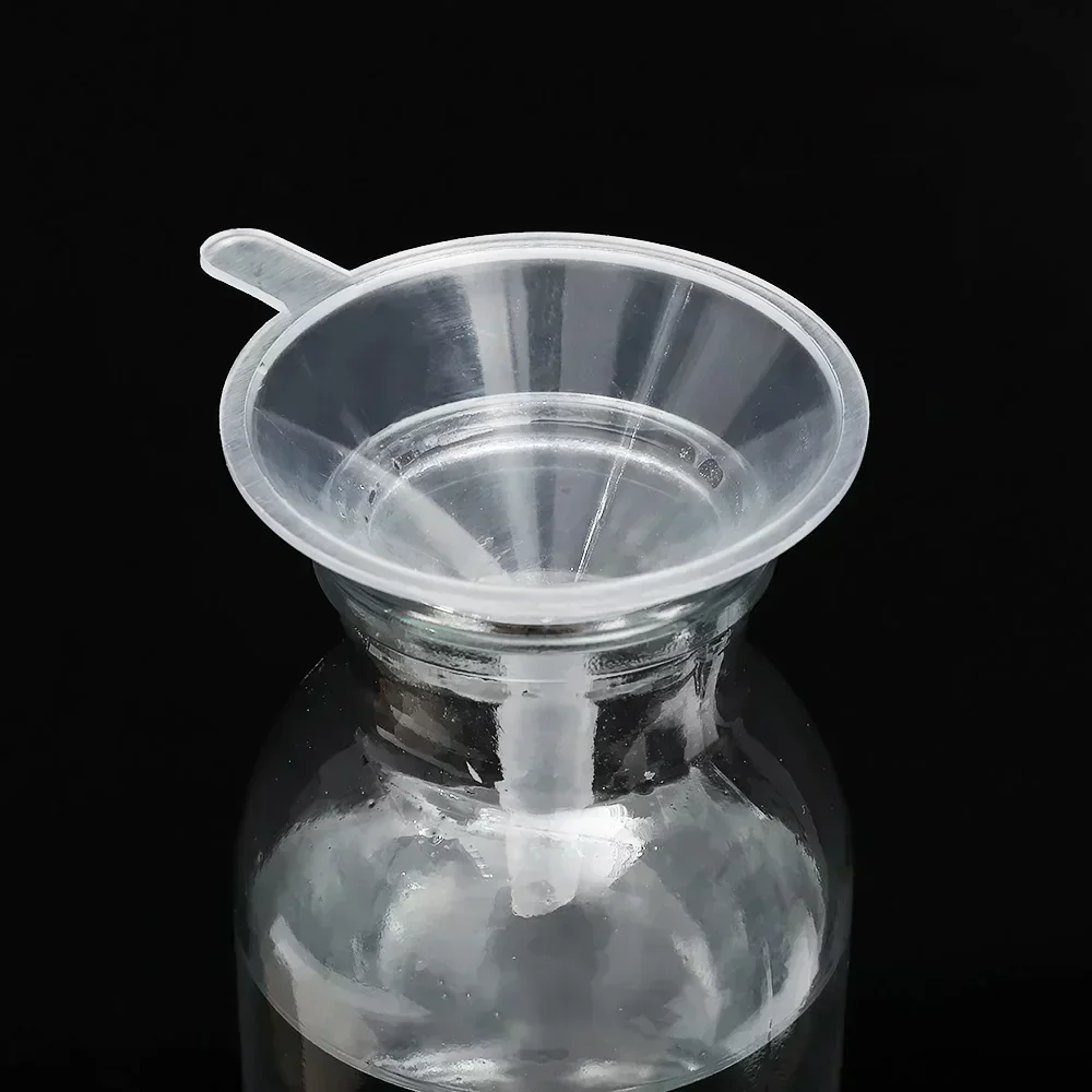Mini Transparent Funnel Small Mouth Liquid Oil Hopper Plastic Gadgets