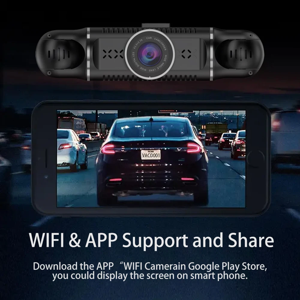  DVR  ķ, 4 , 1080P, GPS, WiFi, 24 ð  ,   ī޶,  , Ʈ ,  ڽ,  ȭ