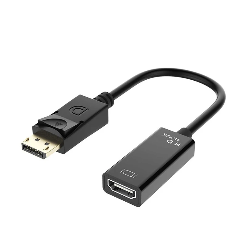 

4K Big DP to HDMI-compatible Converter Displayport Male to Female Cable Splitter Video Audio Extend Adapter for HDTV PC Projecto