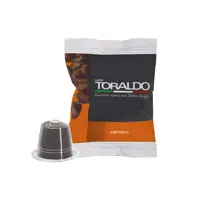 КОФЕ TORALDO |   Совместимость с Nespresso * |   Кофе отборный, поджаренный и обжарный в Италии. |   Эксellence Неаполитанского кофе (600 капсул, сливочная смесь)
