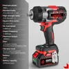 Brushless 2800N.M Electric Impact Wrench 2800W 1/2 Inch Cordless Torque Wrench Screwdriver Power Tool For Makita 18V Battery 6