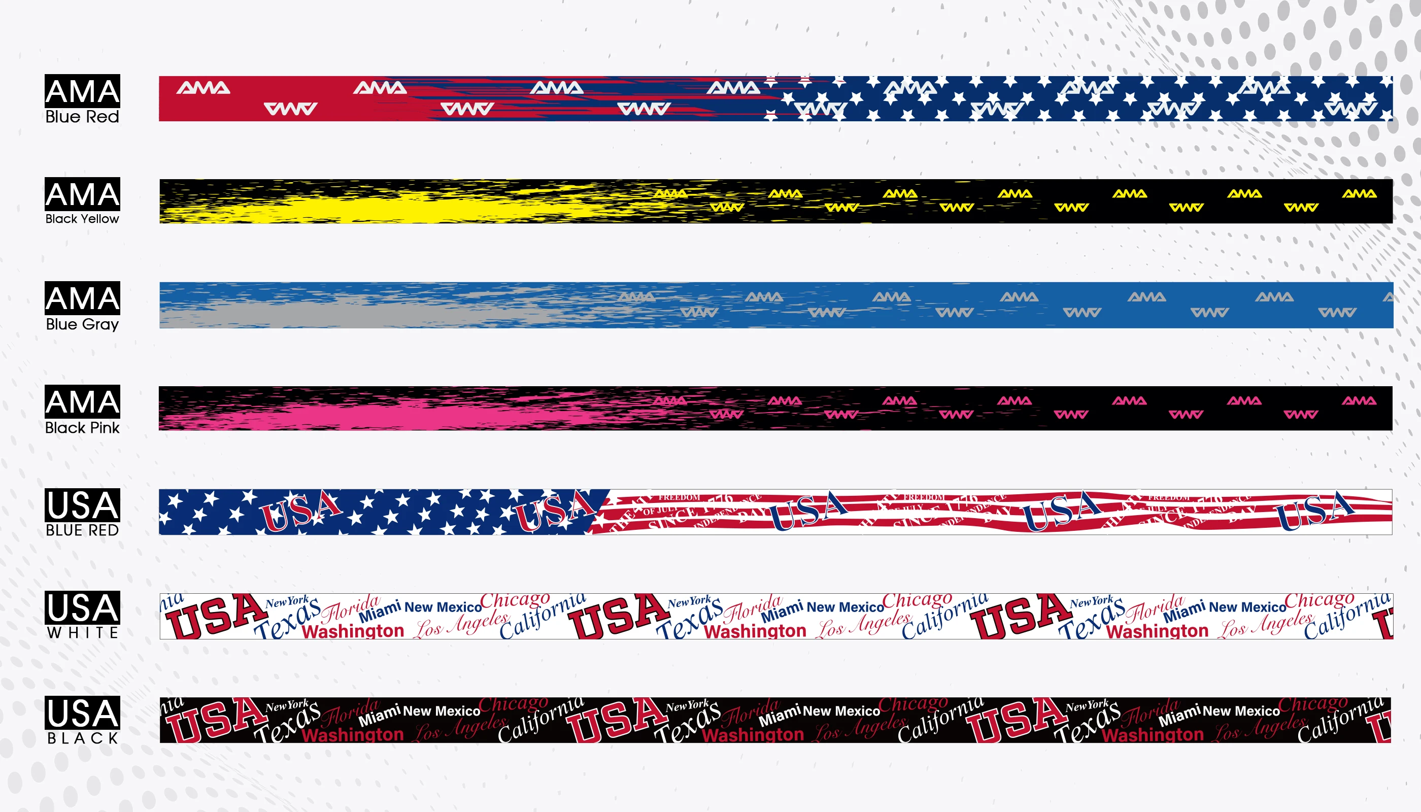 AMASPORT Pickleball Paddle Protection Tapes with Fashion Design for 13/16/19mm Racket Head Protector Pickleball Accessories