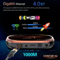 VONTAR X4 Amlogic S905X4 Smart TV Box Android 11 4 ГБ 128 ГБ 32 ГБ 64 ГБ Wi-Fi BT AV1 Медиаплеер TVBOX 4K 1000M Телеприставка — изображение 3