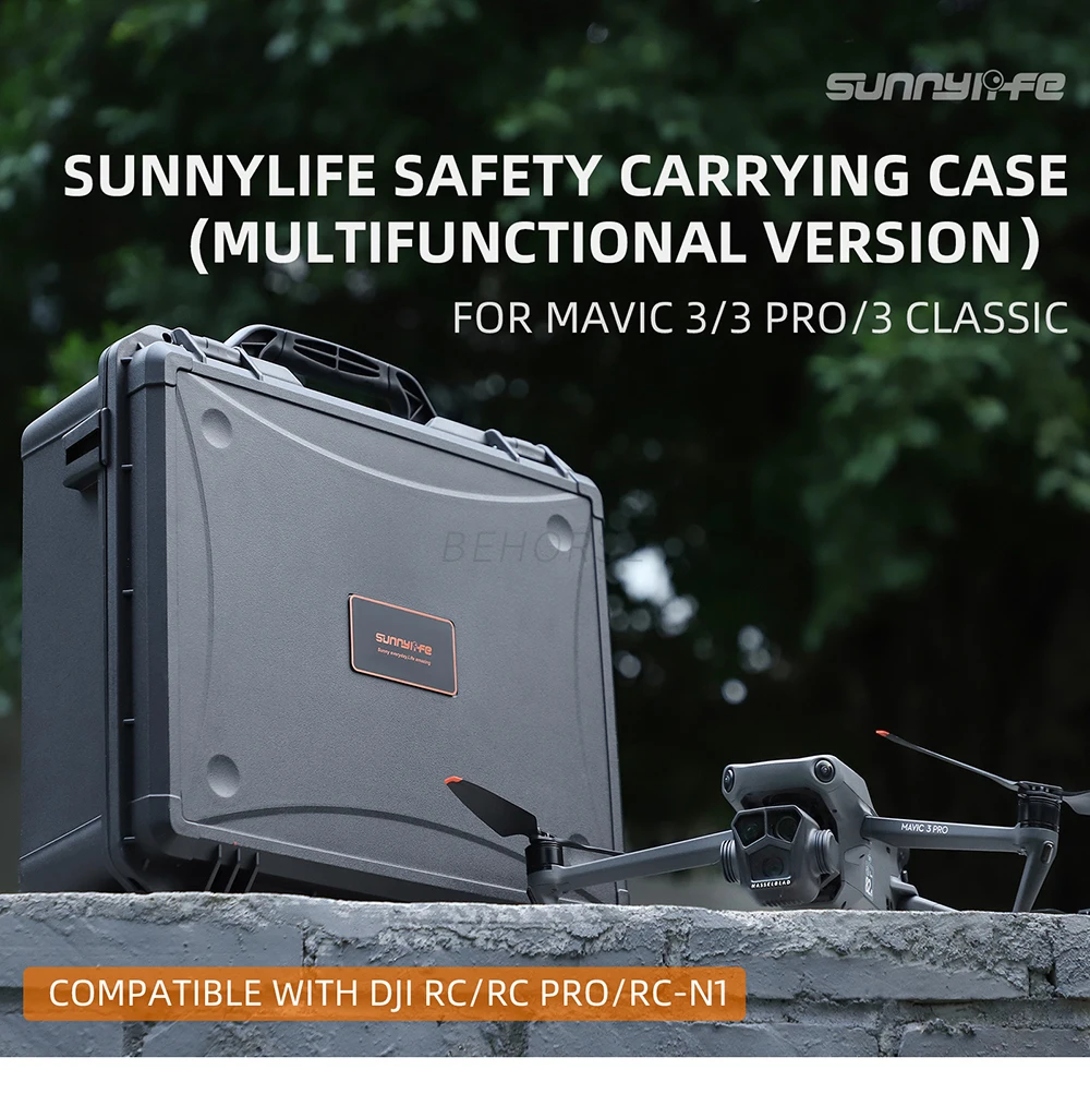 Waterproof Hard Shell Mavic 3 Pro Carrying Case Box Explosion Proof Safety Storage Bag DJI Mavic 3/Cine/Mavic 3 Classic