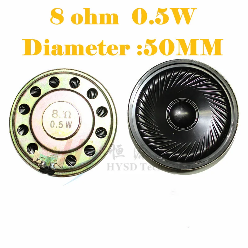 Altoparlante Mini Ultra Sottile 0.5W 8Ohm - Diametro 50mm Per Elettronica, Radio E Progetti DIY - Foto 10