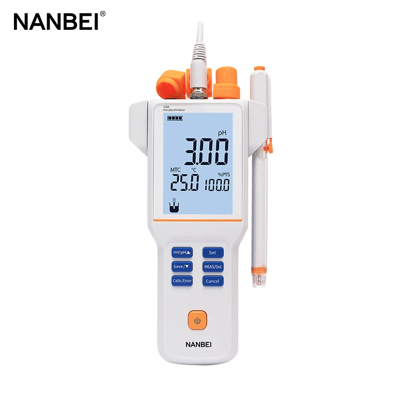 

0.00 - 14.00 PH High Quality Digital Laboratory Soil Water Automatic Portable Handheld Ph Meter For Sale