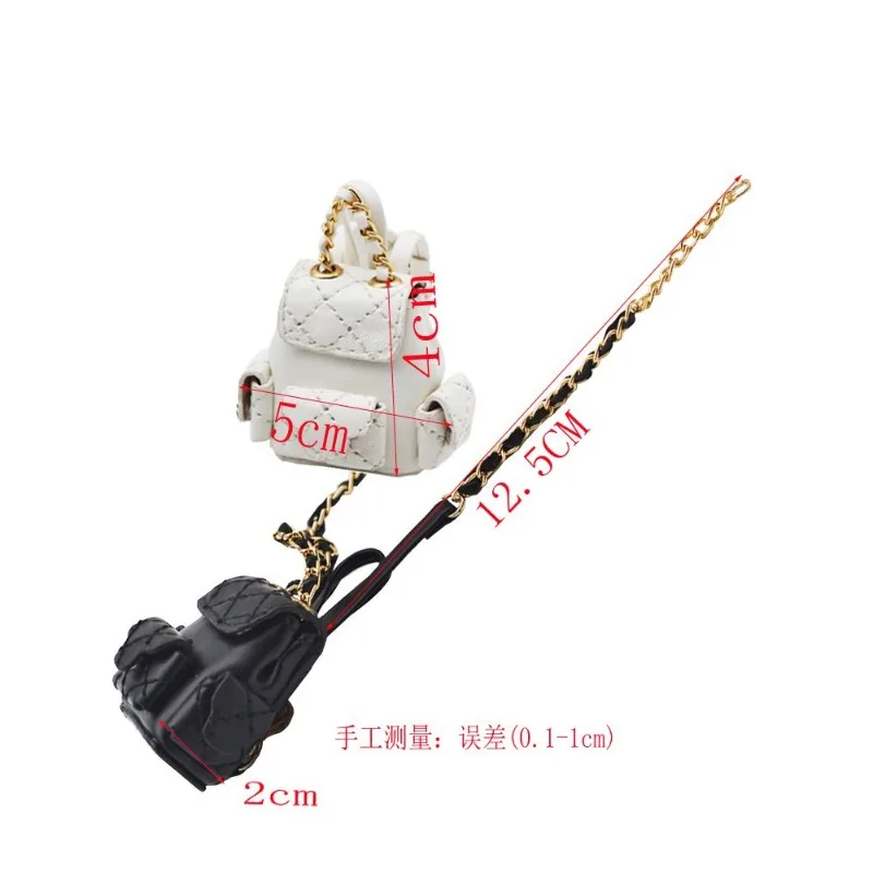 Mini Doll Ornaments OB11 Bag (4*2.3cm) for 1/12 BJD Molly Labubu Macaron UpsetDuck and 15-20cm Cotton Doll and 1/8 BJD Doll Backpack
