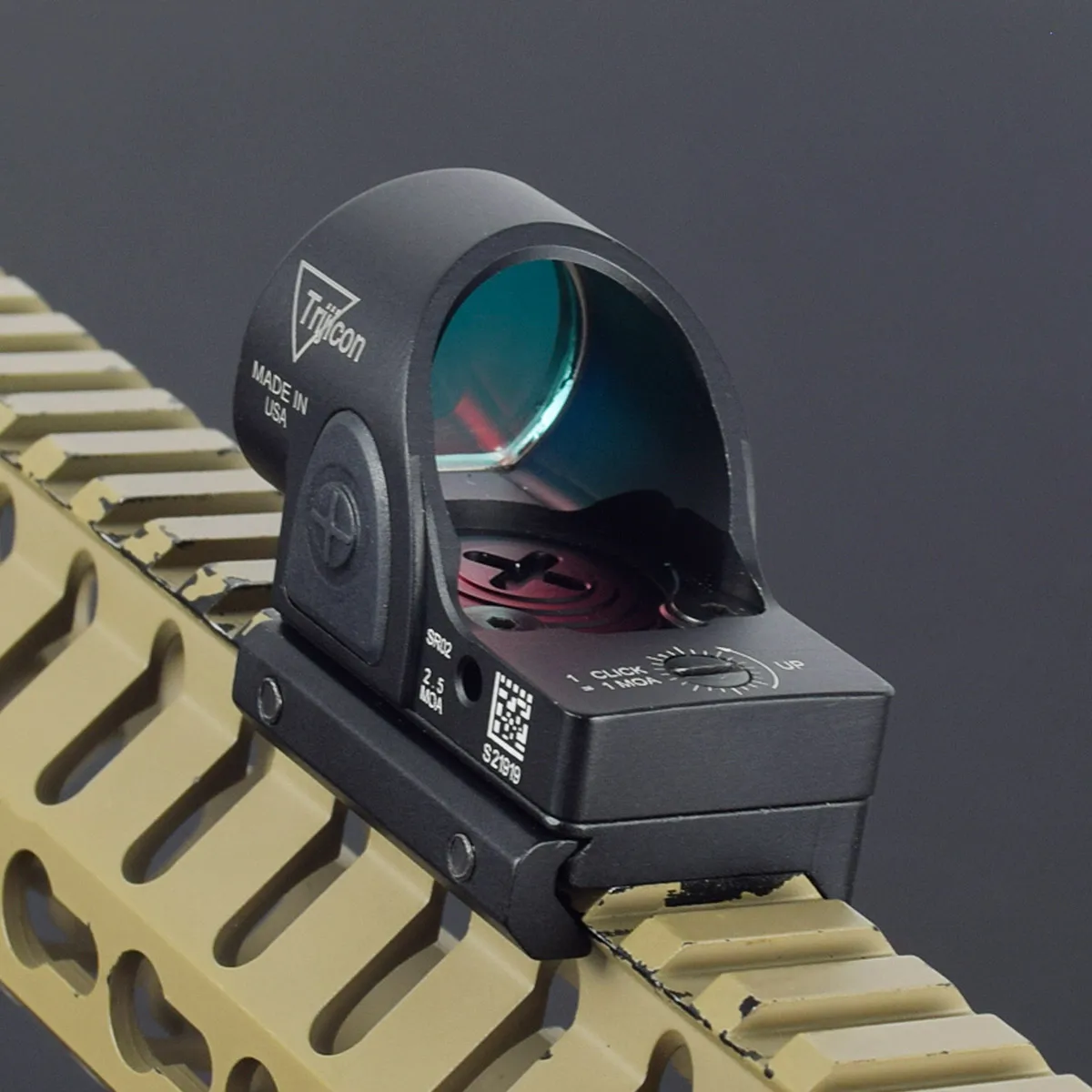 Trijicon-mira telescópica táctica RMR SRO, punto rojo, Material de nailon de Metal, Glock 17, 19, 9x19mm, Rifle, pistola, 20mm, práctica, tiro