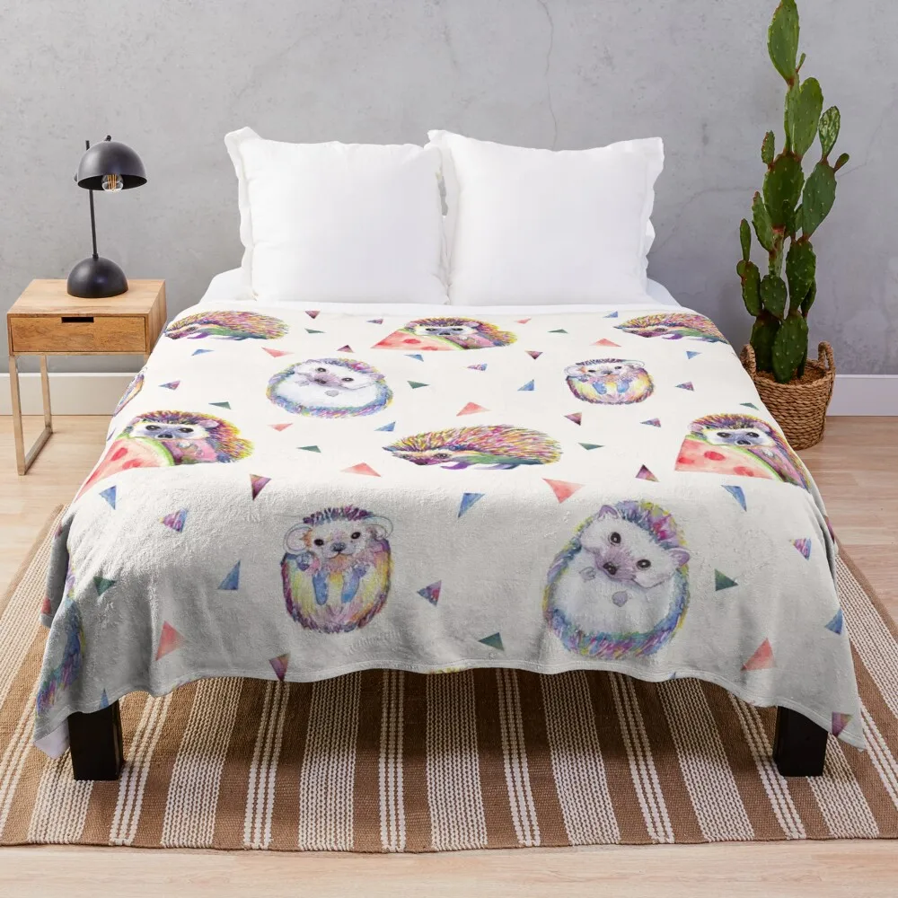 

Baby Hedgehogs Throw Blanket Throw And Blanket From Fluff