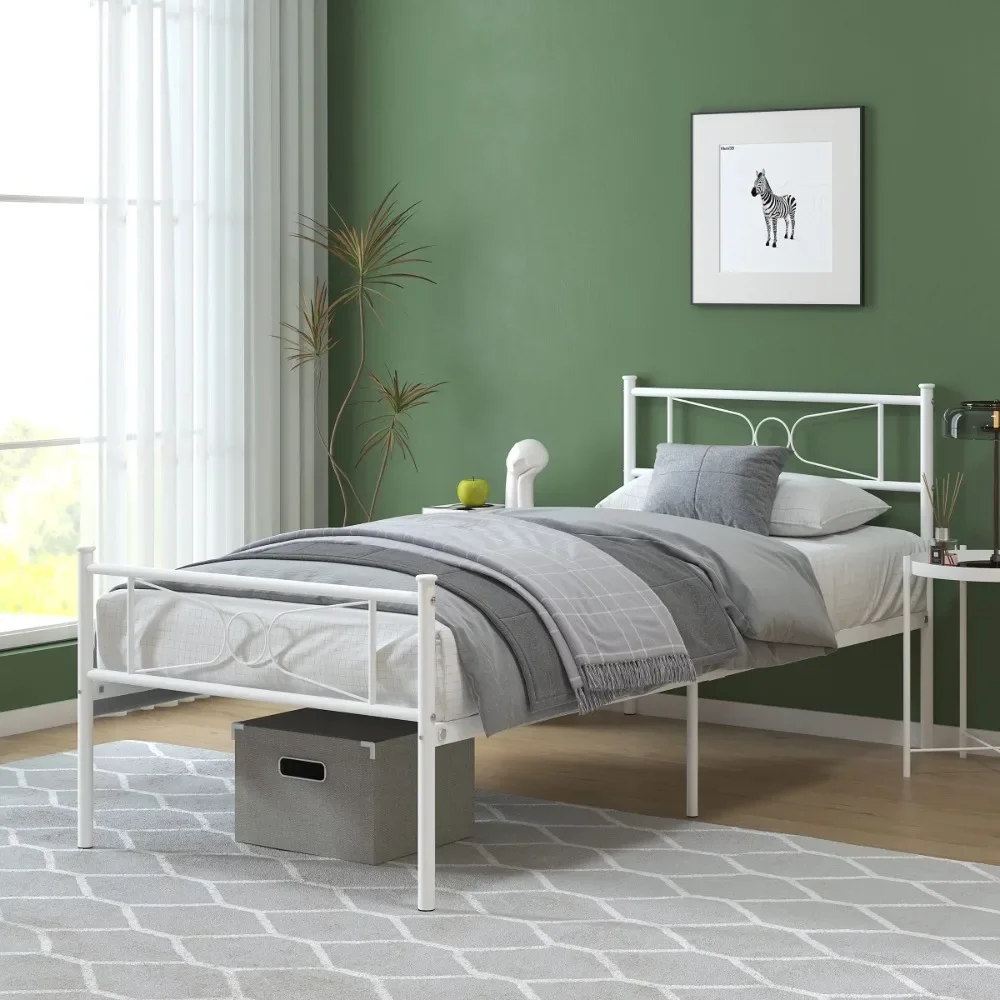 

Металлическая рама для спальни, платформа, основание для матраса, двойные основы для кровати и рамы, полноразмерная мебель для дома