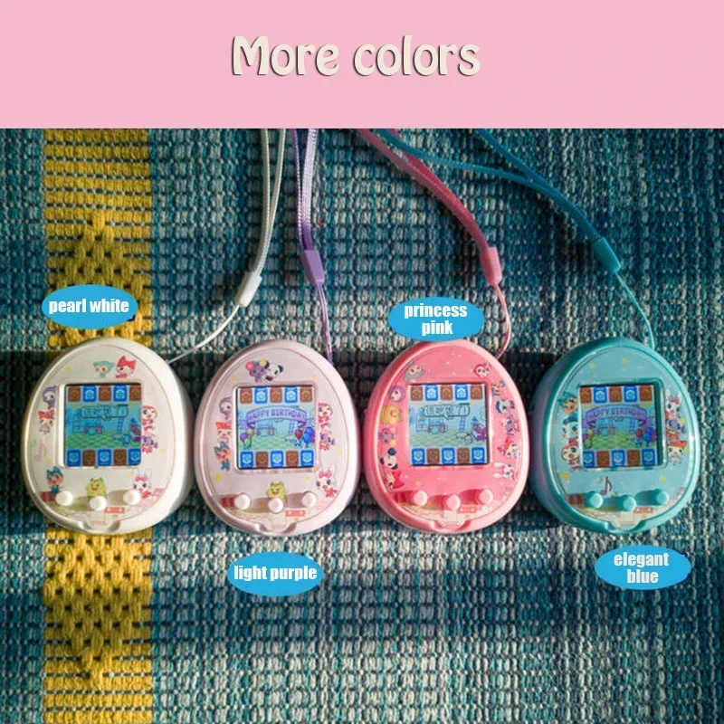 Tamagotchi Electronic Pets Toys For Children Color Screen Usb Charge Interactive Virtual Pet Child Toy For Kids Game Toys Girls