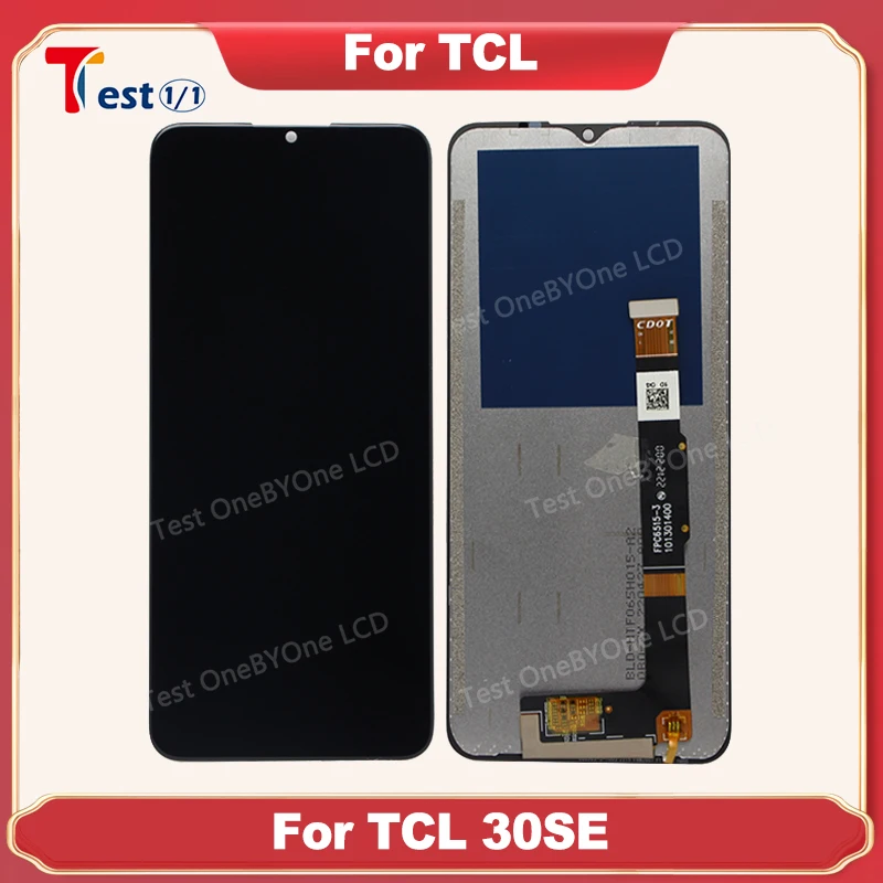 For TCL 30SE LCD Display Touch Screen Digitizer Assembly Replacement For TCL 30 SE Display 6165H