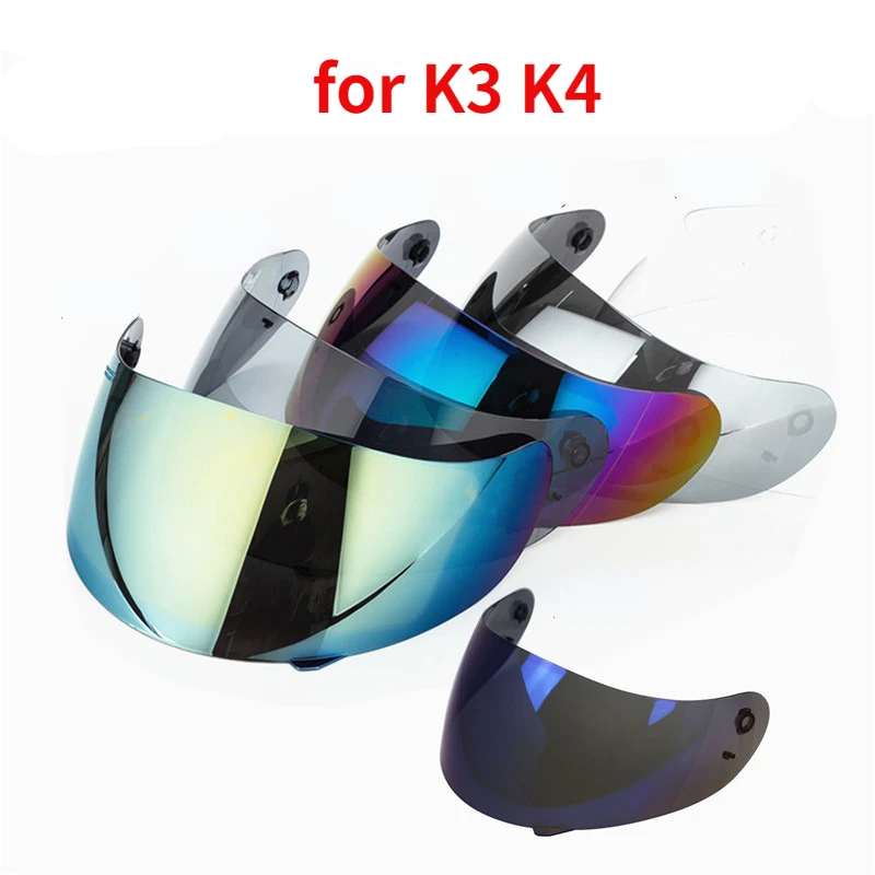Visiera Per Casco Moto Per Agv K3 K4 Casco Moto Accessori K3 Shield Protezione Uv K4 Lente Per Casco Cascos Para Moto Capacetes
