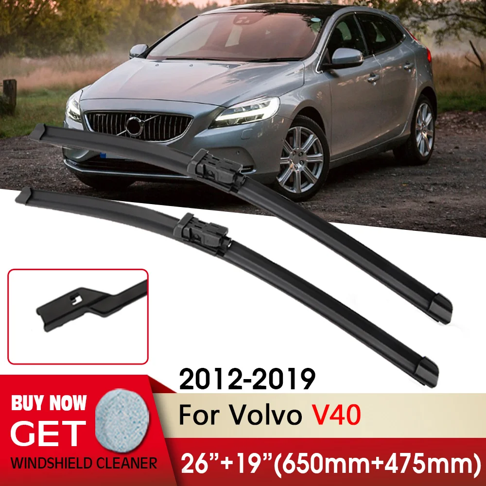 CarWiperFrontWiperBlades2619ForVolvoV4020122019FitPush