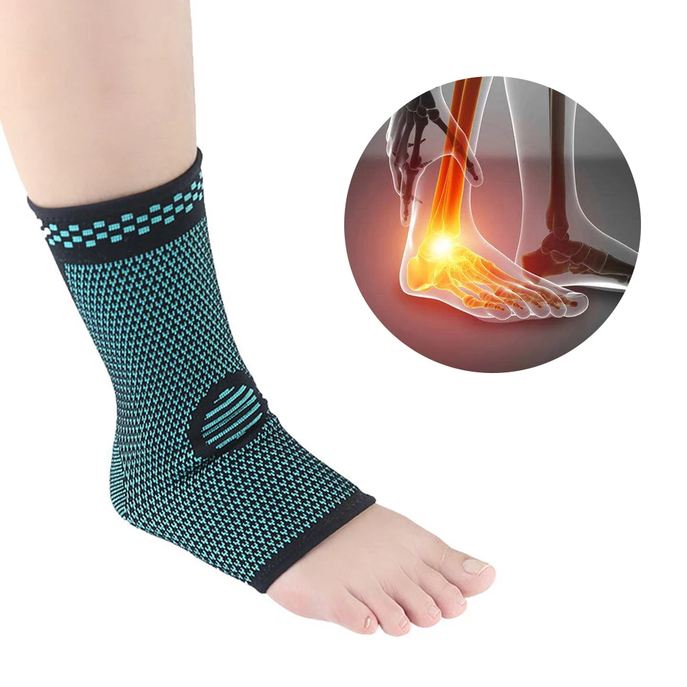 

Всесезонное использование, хорошая износостойкость, дышащая изумрудно-зеленая трикотажная Защита ног для фитнеса и придания формы, спортивная защита лодыжки