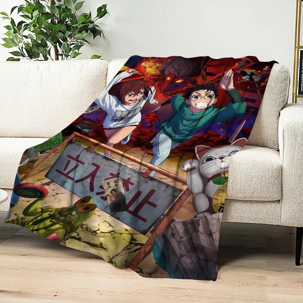 Flannel d-DAN warm comfort manga anime  soft d-DAN plush fanart blanket for DA sofa living room office bedroom travel gift 2