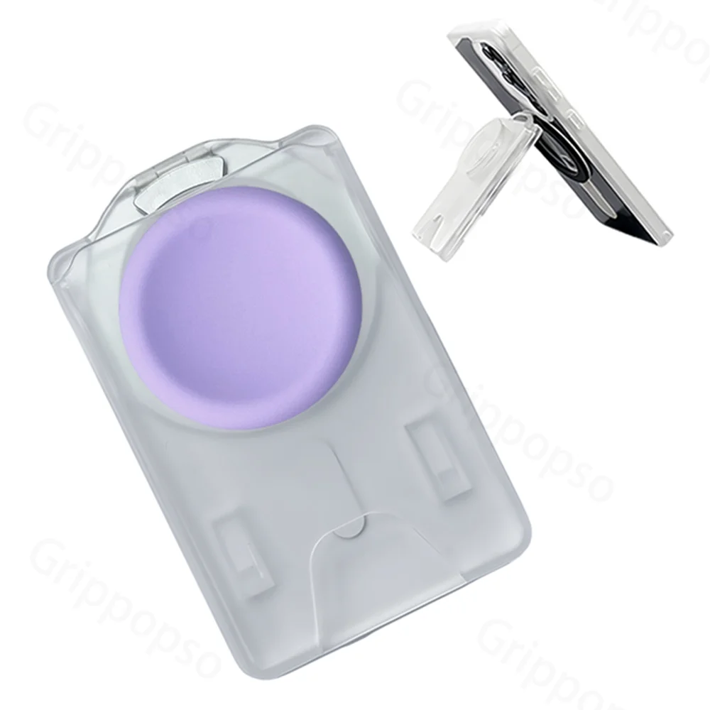 Enhanced Magnetic Wallet Phone Card Holder with Adjustable Stand