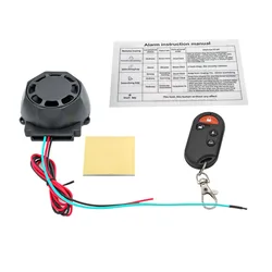 Universal 12V Vibration Motorcycle Alarm - Simple Installation & User - Friendly Design (031FS)