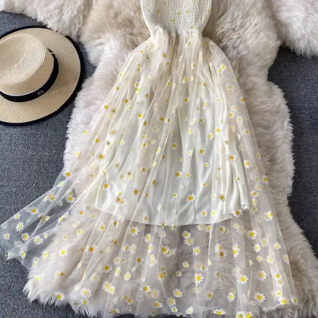 Casual Dresses For Women Cover Ups Floral Sleeveless Spaghetti Strap Backless Mid Long Free Size Sun Black Skin Pink Dress 6