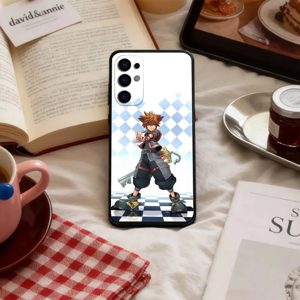 Kingdom Hearts Themed Soft Black Phone Case