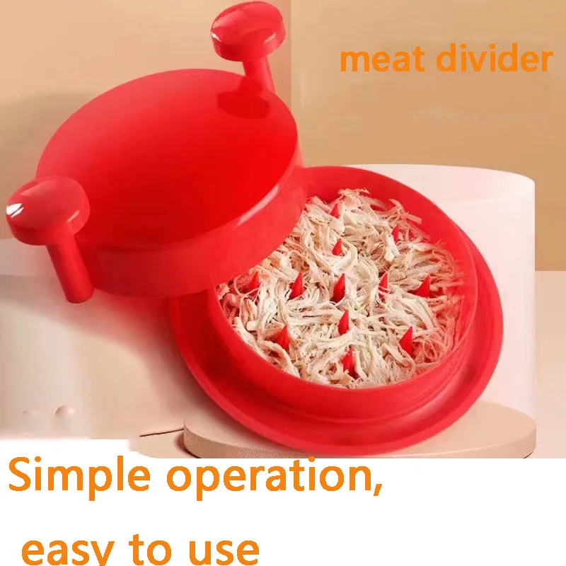 

Chicken Mincer Chicken Shredder Bowl Meat Shred Machine Manual Food Processor Shredder Kitchen Tools Meat Grinder