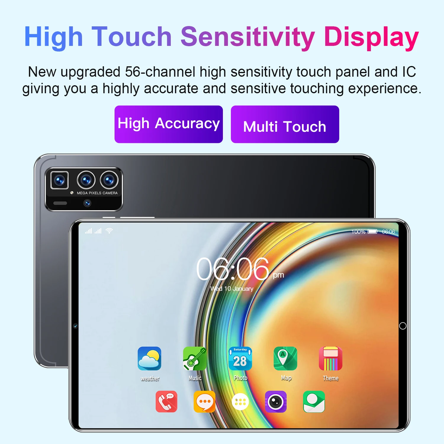 New Tablet 10.36 Inch Pro14 Android 11.0 Android Tablet 16GB 1TB MTK6592  Dual Wifi Tablet 8800 mAh Network Tablets PC Type-c - AliExpress