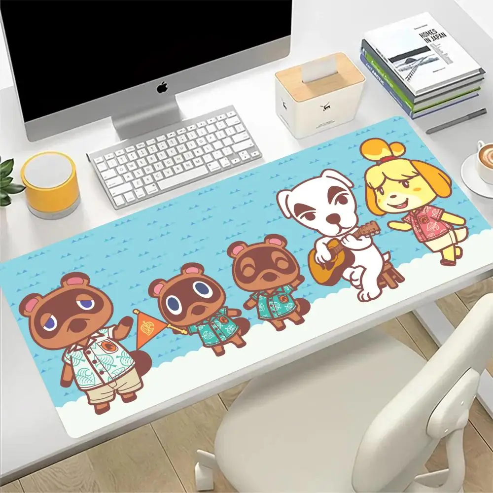Animal Crossing New Horizons Mouse Pad Large Gaming Mousepad Pc Gamer Xxl Computer Office Mouse Mat Laptop Keyboard Mat Desk Pad