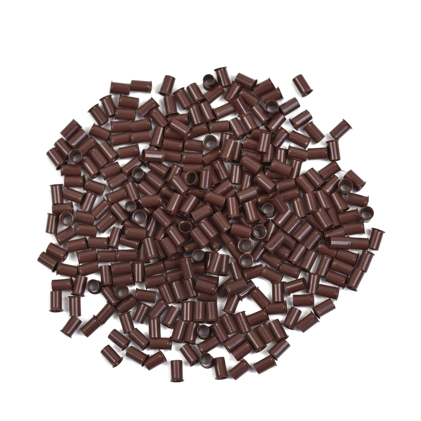Human Hair Extensions Ring Beads Ring Beads Hair Extensions Tools Hair Extensions Tools Nano Rings 1000pcs 3.4mm Hair Extensions Rings Euro Lock Flared Flaring Copper Tube Rings Beads Links for I-tip Hair Extensions