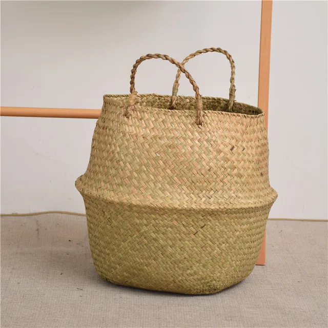 Wicker Planter Storage Basket Flower Baskets Eco friendly Home Décor » Eco Trading Marketplace 9