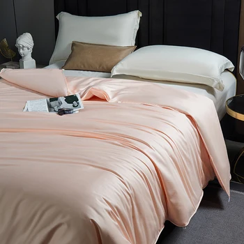 Couette en soie, remplissage en soie naturelle, évacuation de l'humidité, hypoallergénique, pleine taille pour une utilisation dans la chambre à coucher 1