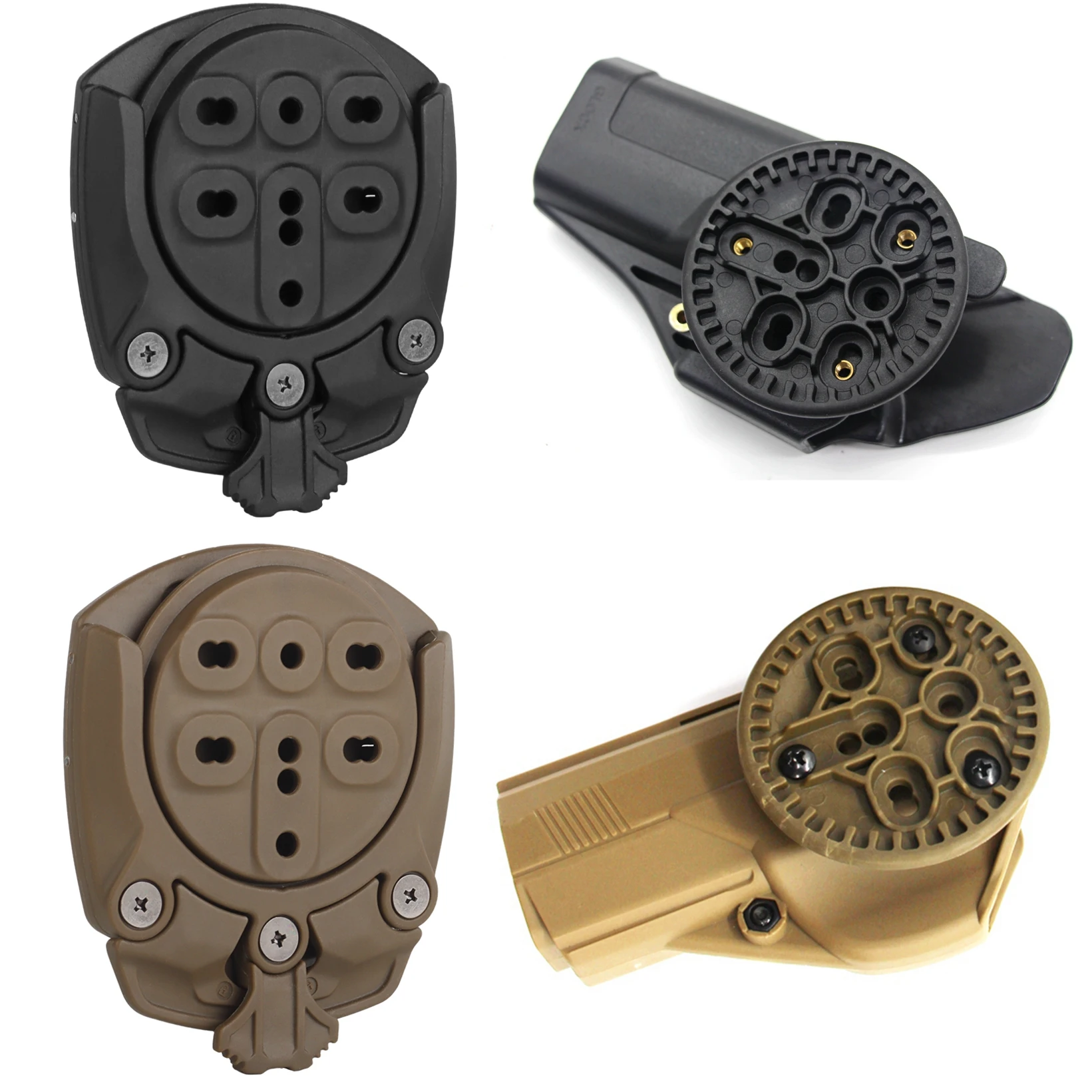 

Охотничий набор для быстрого отключения, с углом обзора 360 градусов, стандартная платформа для оружия, мягкая платформа для Glock17/19/22 Beretta PX4