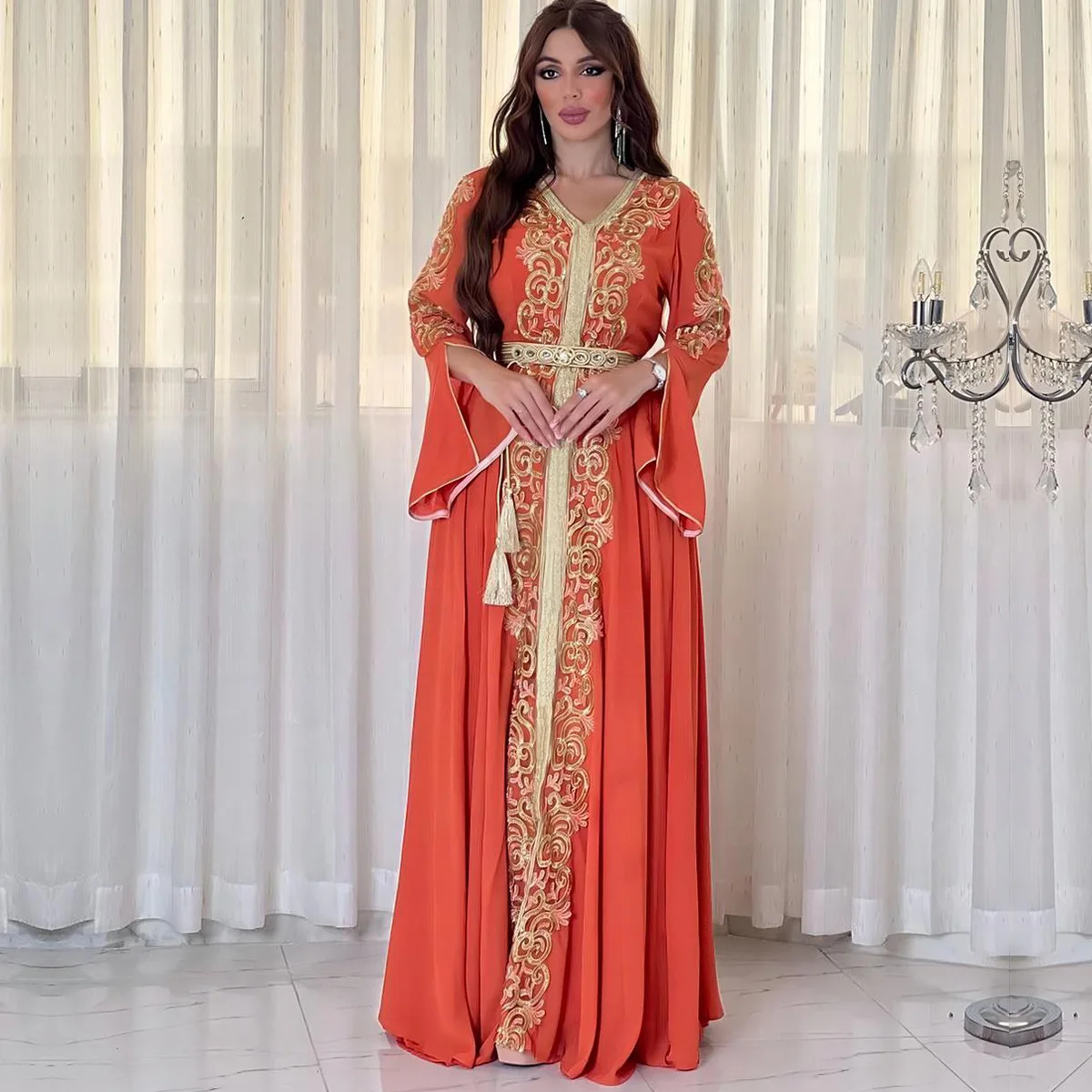 Eid Muslim Party Dress for Women Abaya Emboridery Jalabiya Morocco Dresses Abayas Kaftan Abaya Islam Vestidos Arab Long Robe