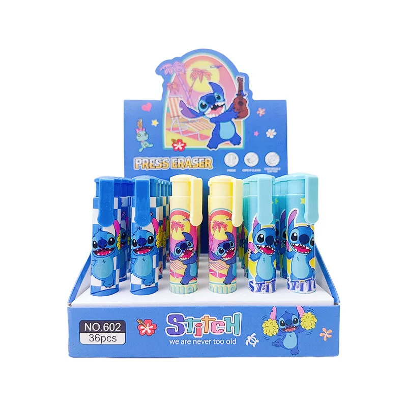 Nuovo modello di gomma da cancellare Stitch Eraser CSchool Stationery, gomme da cancellare carine per scrivere e disegnare - immagine 5