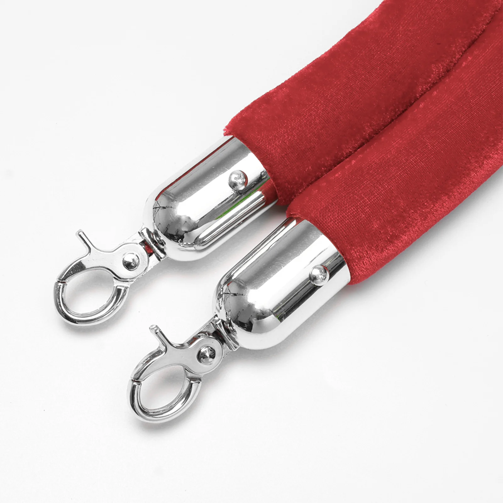 3 Pack Rope End Stop Stopper Cord Ends Fence Decorate Decking Fittings Lock Stainless Steel Cap with Hook Snap