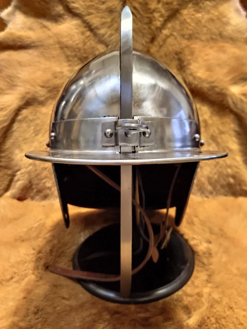 Light cavalry helmet Polish wing cavalry helmet hussar nose real wearable postage