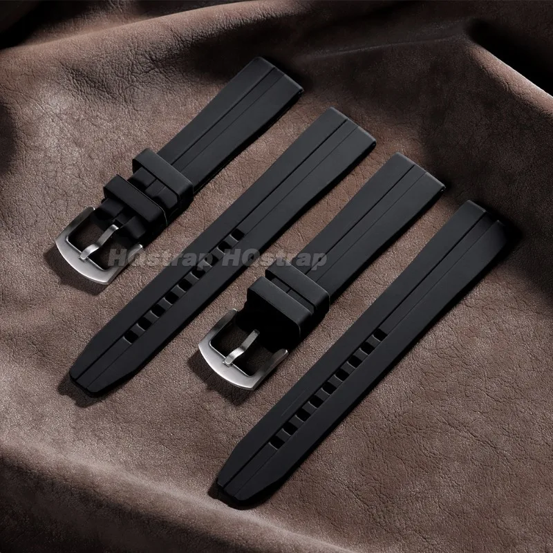 Premium Waterproof Silicone Sport Watch Strap - Soft Rubber Replacement Band for Ultimate Comfort