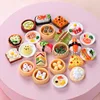 20 Pcs Miniature Items 1:12 Dollhouse Supermarket Food Snacks Mini Cake Wine Drink For Blyth Barbie BJD Doll Kitchen Accessories 2