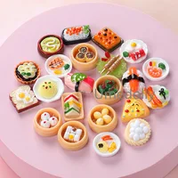 20 Pcs Miniature Items 1:12 Dollhouse Supermarket Food Snacks Mini Cake Wine Drink For Blyth Barbie BJD Doll Kitchen Accessories 2
