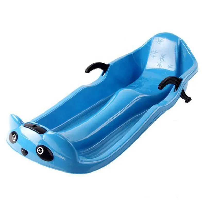 

Snow Sledge Sled Sleigh Foot Brakes and Steering Scooter Toboggan Winter Outdoor Activities for Kids,Boy,Girl