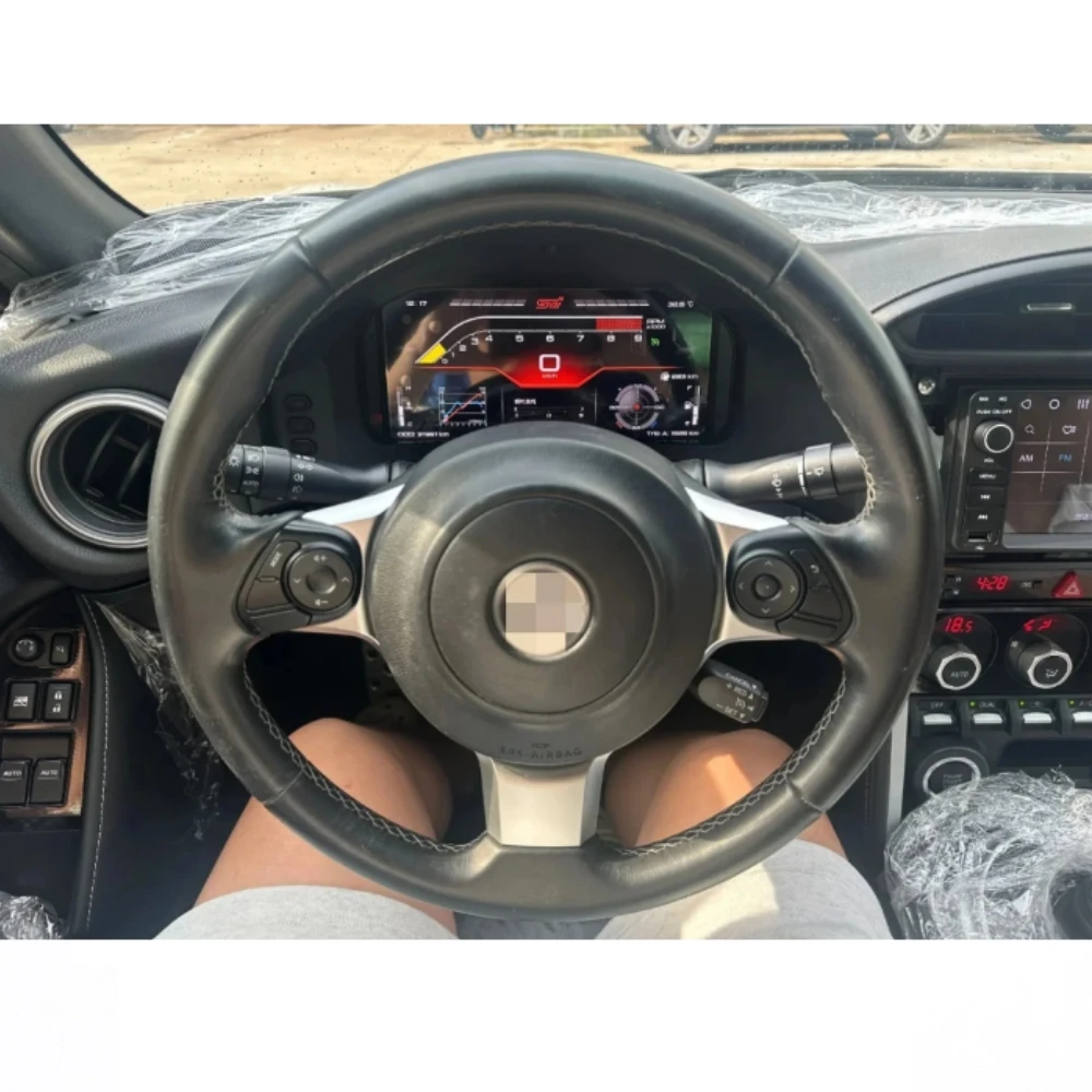 Pantalla LCD Android para Toyota 86/Subaru BRZ 2013-2019, Velocímetro Digital para Auto, Panel de Instrumentos, Carplay 5